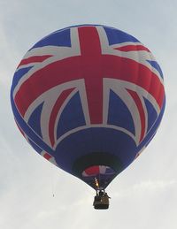 G-GOGB - Team GB hot-air balloon at Northampton Racecourse