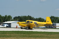 N1202X @ KOSH - Mooney M20C - by Mark Pasqualino