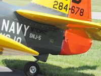 N7059C @ LHQ - Tail detail. On display at Wings of Victory airshow - Lancaster, Ohio - by Bob Simmermon