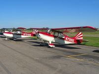 N7586E @ LHQ - On the ramp next to N7543E at Lancaster, Ohio