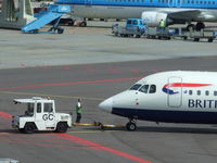 G-BZAZ @ EHAM - push back. - by Daniel Seaman