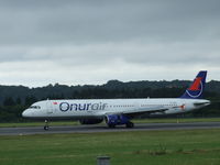 TC-OAK @ EGGD - slowing runway 27 - by Daniel Seaman