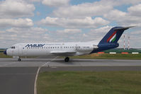 HA-LME @ LHBP - Malev Fokker 70 - by Yakfreak - VAP