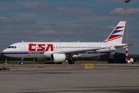 OK-MEI @ LHBP - CSA Airbus 320 - by Yakfreak - VAP
