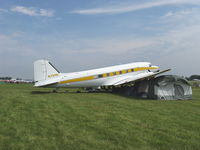 N734H @ OSH - 1949 Douglas DC3, two P&W R-1830s 1,200 hp each - by Doug Robertson