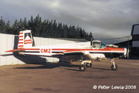 ZK-CMZ @ NZHS - Johnson Air Services Ltd., Hastings - 1997 - by Peter Lewis