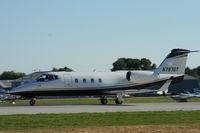 N787GT @ KOSH - Learjet 55B