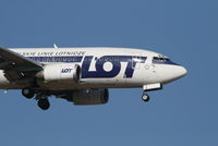 SP-LKD @ EBBR - descending to rwy 02 - by Daniel Vanderauwera