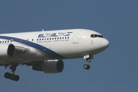 4X-EAA @ EBBR - arrival of flight LY331 to rwy 02