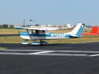 N7045F @ DLZ - On the taxiway to RWY 10 at Delaware, Ohio - by Bob Simmermon