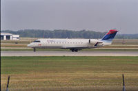 N935EV @ GRR - ASQ4890 - ATL-GRR - Landing RWY 26L - by Mel II