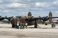 N24927 @ YIP - B-24 Ol 927 formerly Diamond Lil - by Florida Metal