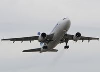 C-GVAT @ LEBL - Taking off RWY 07R. - by Jorge Molina