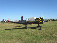 N6084F @ OSH - 1977 Nanchang China CJ-6A 'China Maid', Huosai 6JIA 285 Hp - by Doug Robertson