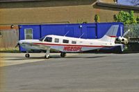 N620PL @ EGTB - Re-Reg'd to G-PURL 2005 - Picture taken from a negative - by Clive Glaister
