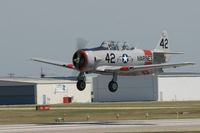 N77TX @ KFCM - Short Final, AirExpo 2008, Flying Cloud Airport, Eden Prairie, MN