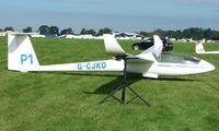 G-CJKD - Competitor in the Midland Regional Gliding Championship at Husband's Bosworth - by Terry Fletcher