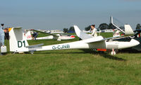 G-CJNB - Competitor in the Midland Regional Gliding Championship at Husband's Bosworth - by Terry Fletcher