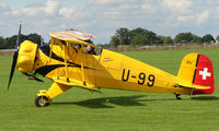 G-AXMT @ EGBK - 1938 Bucker Bu133 Jungmeister - Visitor to Sywell on 2008 Ragwing Fly-in day