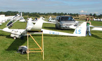 G-WLLS - Competitor in the Midland Regional Gliding Championship at Husband's Bosworth - by Terry Fletcher