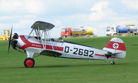 G-STIG @ EGBK - 1937 Focke Wulf FW44J - Visitor to Sywell on 2008 Ragwing Fly-in day