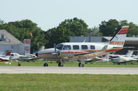 N59809 @ KOSH - Piper PA-31-325 - by Mark Pasqualino