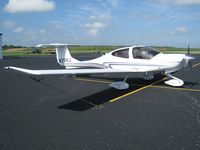 N20HJ @ M01 - N20HJ DIAMOND DA40, clearly not a Socata TB-20 TRINIDAD