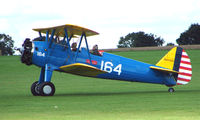 N60320 @ EGBK - 1941 Boeing A75N1- ex 75-883 - Visitor to Sywell on 2008 Ragwing Fly-in day