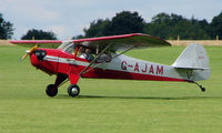 G-AJAM @ EGBK - 1946 Auster - Visitor to Sywell on 2008 Ragwing Fly-in day