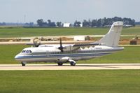 N315CR @ CID - On the take-off roll on Runway 13