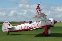 N5057V @ EGBK - 2. N5057V with wingwalker at the Sywell Airshow 24 Aug 2008