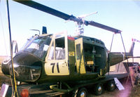 UNKNOWN @ FWS - UH-1H Vietnam helicopter traveling display. - by Zane Adams
