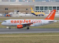G-EZBE @ LFBO - Vacating after land RWY 32L. - by Jorge Molina