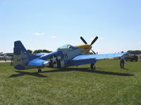 N3451D @ OSH - 1944 North American F-51D MUSTANG 'Paul I', Packard Rolls V-1650 1,490 Hp, Limited class - by Doug Robertson