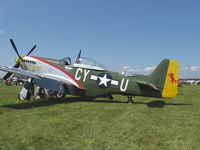 N41749 @ OSH - 1944 North American/Aero Classics P-51D MUSTANG 'Gunfighter', Packard Rolls v1650, Limited class - by Doug Robertson