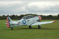G-ELMH @ EGBK - 2. 42-84555 at Sywell Airshow 24 Aug 2008