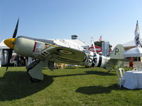 N15S @ OSH - 1953 Hawker Siddeley FB11 Mk.10 SEA FURY of the CAF, Wright R-3350-26Wd 3,000 Hp for original Bristol Centaurus 2,480 Hp 18 cylinder two row sleeve valve radial - by Doug Robertson