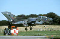ZA588 @ EGQS - In the nineties the Tornado fleet still had its low level disruptive camouflage.