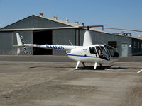 N442MD @ TLR - Helimark 2007 Robinson Helicopter R44 @ Tulare, CA - by Steve Nation