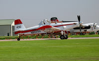 N802SG @ PTV - SEAT (Tanker) #430 is a 2002 Air tractor AT-802A @ Porterville (CA) Air Attack Base - by Steve Nation