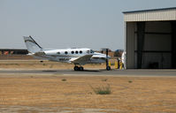 N904PA @ VIS - SAR Aviation Raytheon C90GT King Air @ Visalia, CA - by Steve Nation