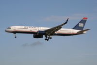 N202UW @ EBBR - arrival of flight US750 to rwy 25L - by Daniel Vanderauwera