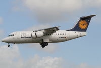 D-AVRP @ EBBR - arrival of flight LH4602 to rwy 25L - by Daniel Vanderauwera