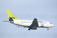 YL-BBA @ LOWW - Boeing 737 landing RWY34 - by Amadeus