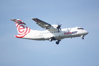 SP-EDF @ LOWW - ATR-42 landing RWY34