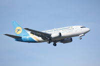 UR-GAJ @ LOWW - Boeing 737 landing RWY34 - by Amadeus