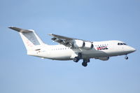 D-AMAJ @ LOWW - BAe-146 landing RWY34 - by Amadeus