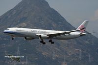 B-18303 @ VHHH - China Airlines approaching runway 25R - by Michel Teiten ( www.mablehome.com )