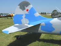 N343DC @ OSH - 2004 S C Aerostar S A YAK-52 TW - by Doug Robertson