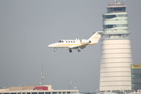 D-IMAC @ LOWW - Cessna 525 landing RWY16 - by Amadeus
